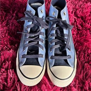 Converse Navy Canvas High-Tops